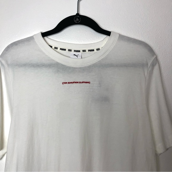 Puma x TMC Men’s Marathon Puma White Tee NWT - Picture 4 of 9